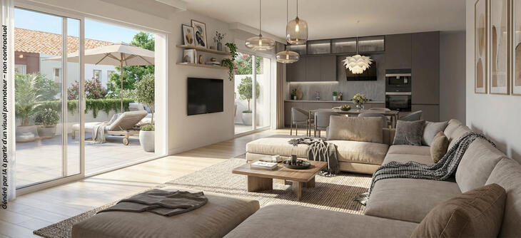 Programme immobilier Bordeaux adresse rare maisons neuves quartier Chartrons Bordeaux