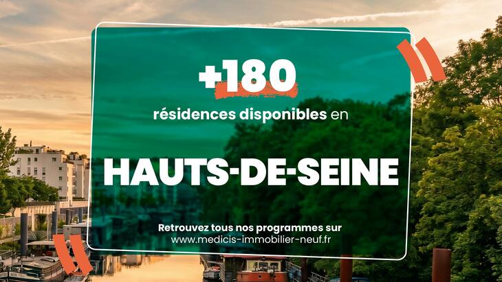 Programme immobilier Clamart maisons neuves à 8 min à pied de la gare Transilien N Clamart