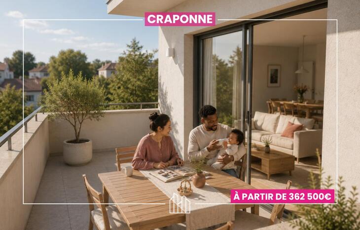 Appartement neuf à Craponne