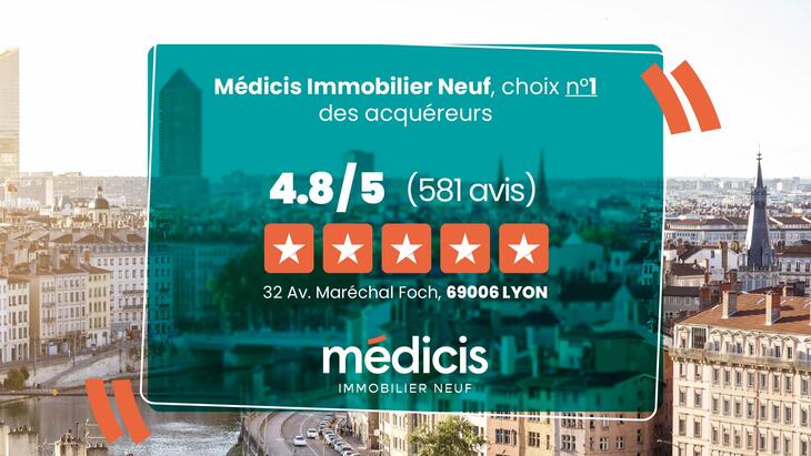 Programme immobilier Dardilly à 15 minutes à pied de la gare de Jubin Dardilly