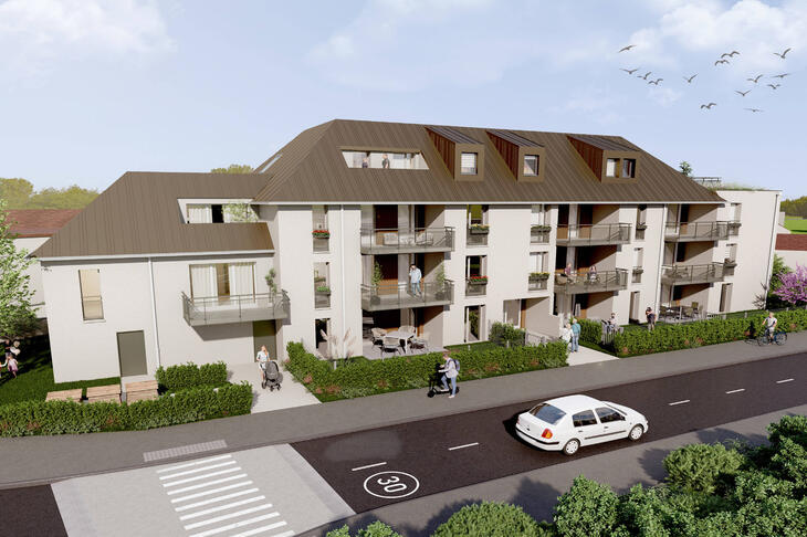 Programme neuf Caen petite résidence à proximité du CHU et de l'université