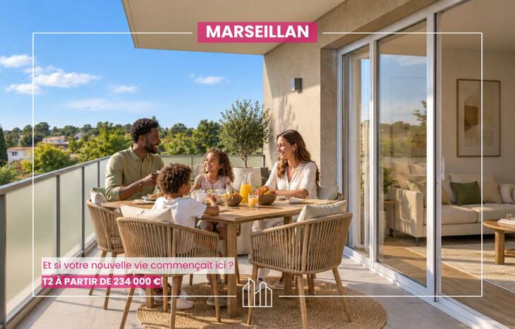 Programme neuf APPARTEMENTS T3 - À QUELQUES MINUTES DE LA MER - AVEC STATIONNEMENT