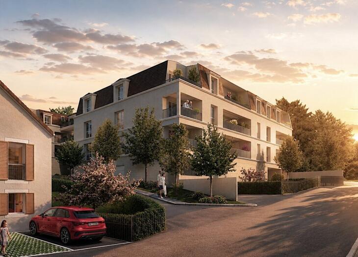 Maison neuve à Égly