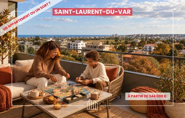Appartement neuf à Saint-Laurent-du-Var