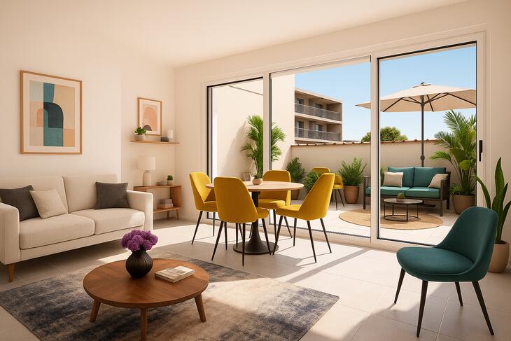 Appartement neuf à vendre – A 2 pas de la Mairie