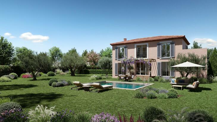 Programme neuf Antibes : Villas A 2 Mn du Bord de Mer