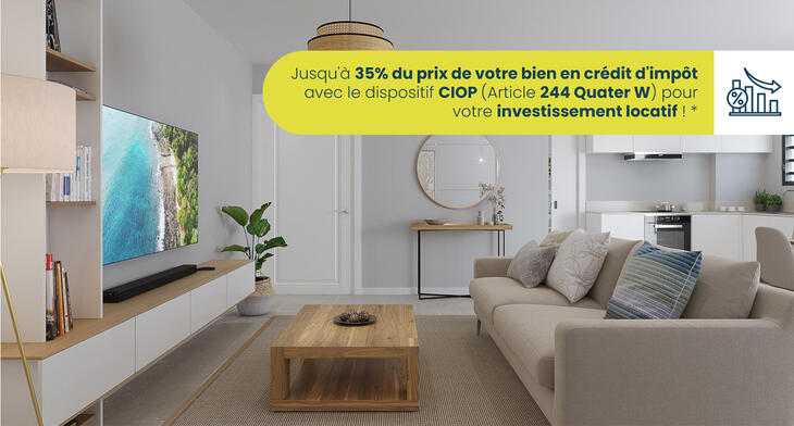 Programme immobilier neuf à vendre – Saint-Paul front de mer