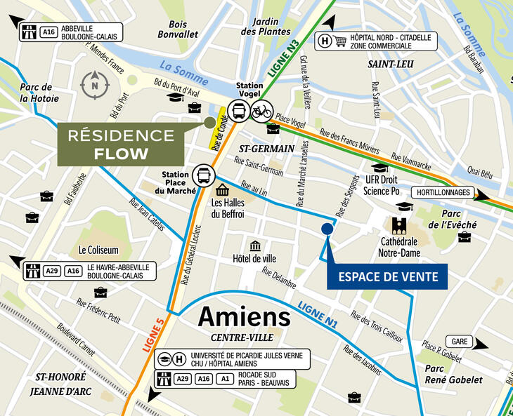 Immobilier neuf à Amiens