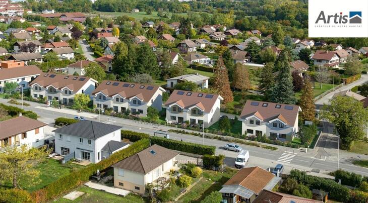 Maison neuve à Cessy