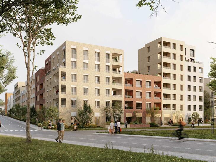 Maison neuve à vendre – JARDIN EN SCÈNE