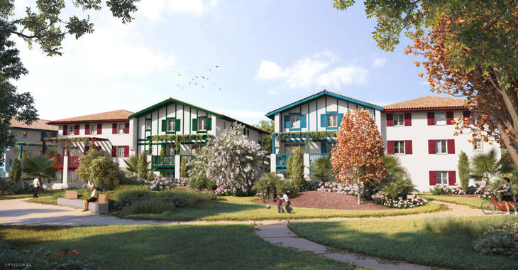 Appartement neuf à vendre – Arcangues à 5 min à pied du coeur de village et ses commodités