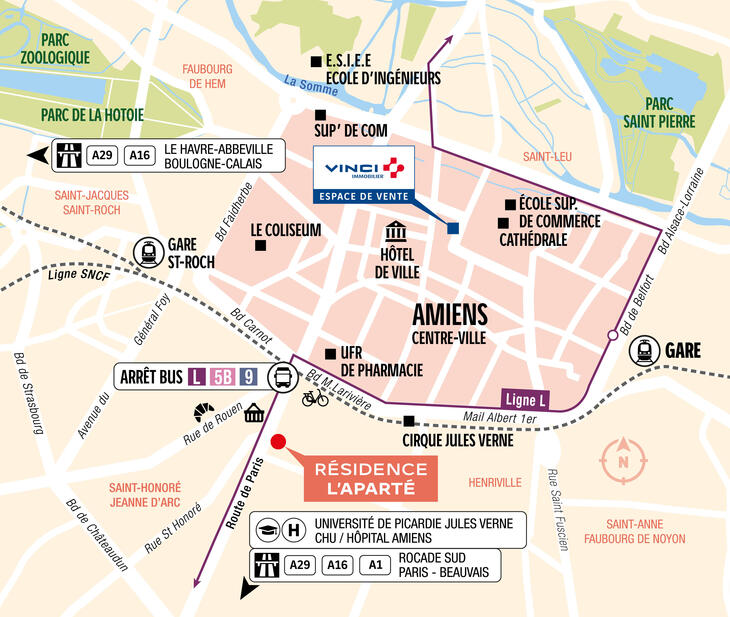 Immobilier neuf à Amiens