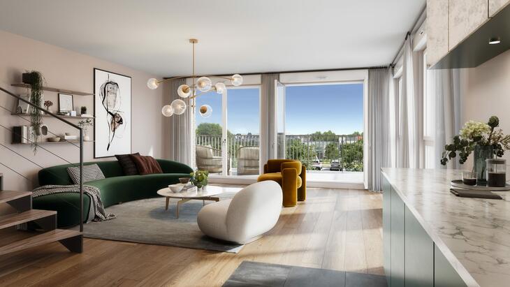Appartement neuf à vendre – Cabourg en coeur de ville au début de l'avenue de la Mer
