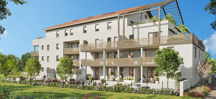 Programme immobilier Saint-Martin-le-Vinoux à 2 min à pied du tramway E Saint-Martin-le-Vinoux