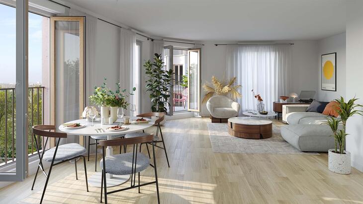 Appartement neuf à Pantin