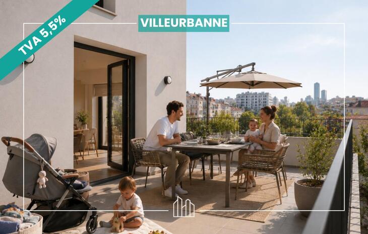 Appartement neuf à Villeurbanne
