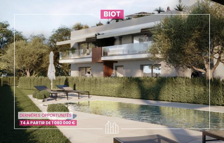 Appartement neuf à Biot