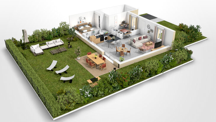 Programme immobilier LA PROMENADE DES SOURCES Loir-et-Cher