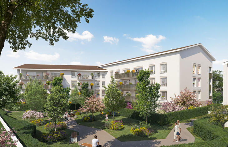Programme immobilier neuf à vendre – Le Jardin Mirandole