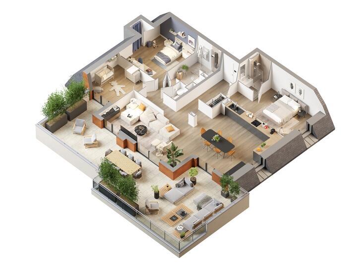 Programme immobilier Blonville-sur-Mer centre-ville Blonville-sur-Mer