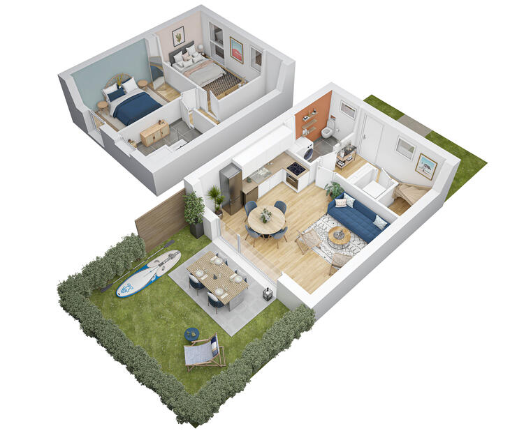 Programme immobilier Les cottages Dunes & Mer Bray-Dunes