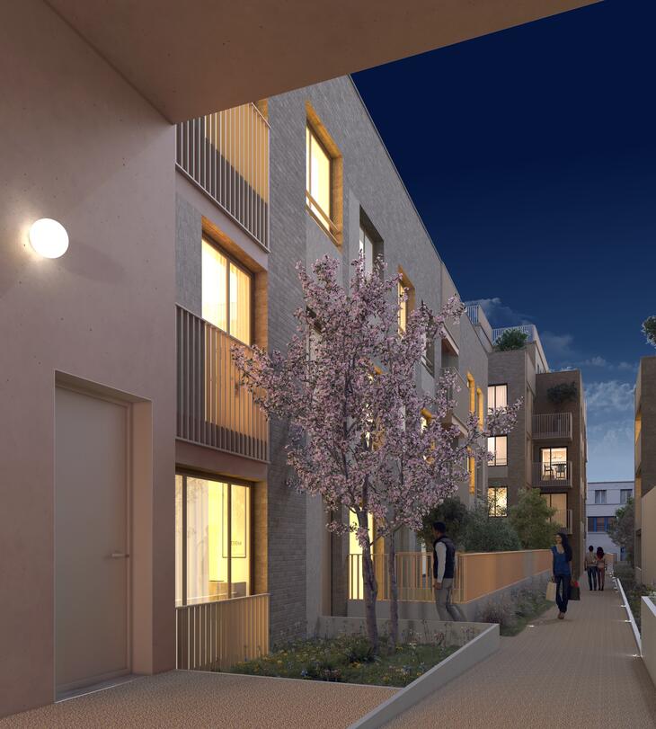 Programme immobilier Promenade Nodier Pantin
