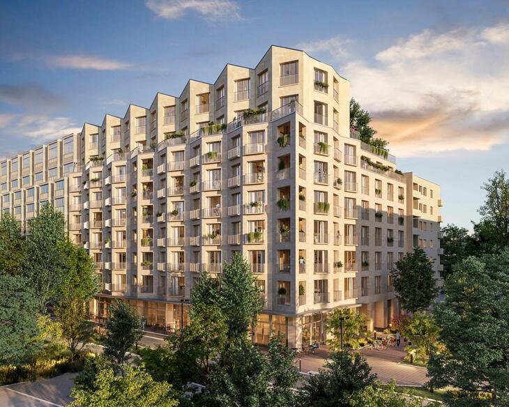 Appartement neuf à Paris 18e