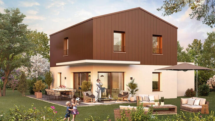 Programme immobilier Thonon-les-Bains quartier calme à 5 min à vélo de la gare Thonon-les-Bains