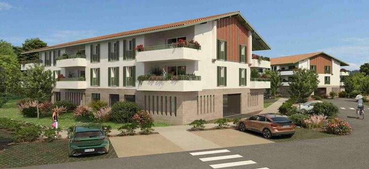 Programme immobilier neuf à vendre – Soustons à 3 min en voiture du centre-ville et 17 min de la plage