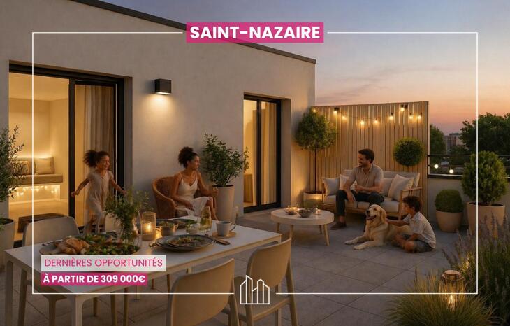 Appartement neuf à Saint-Nazaire