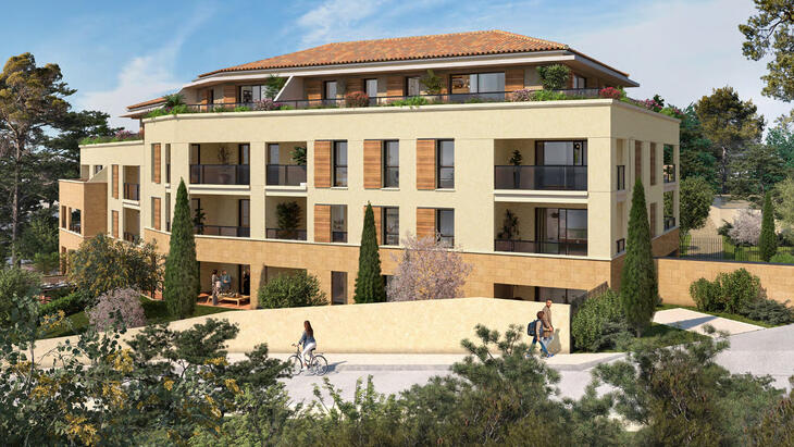 Programme immobilier Aix-en-Provence résidence de standing aux portes de La Torse Aix-en-Provence