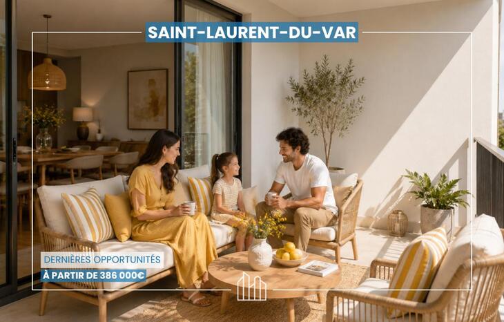 Appartement neuf à Saint-Laurent-du-Var