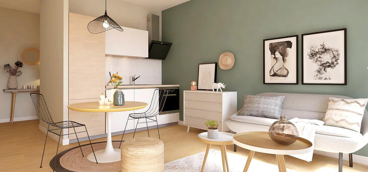 Programme immobilier neuf à vendre – Lyon 1 réhabilitation à 3 min à pied de l'Hôtel de Ville