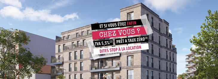 Appartement neuf à Montreuil