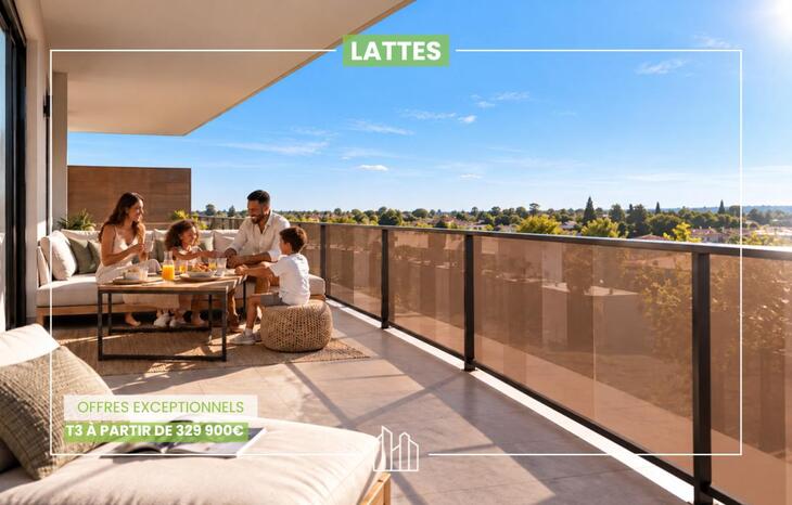 Appartement neuf à Lattes