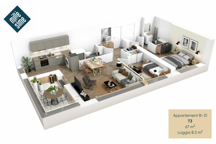Programme immobilier Millesime - Metz