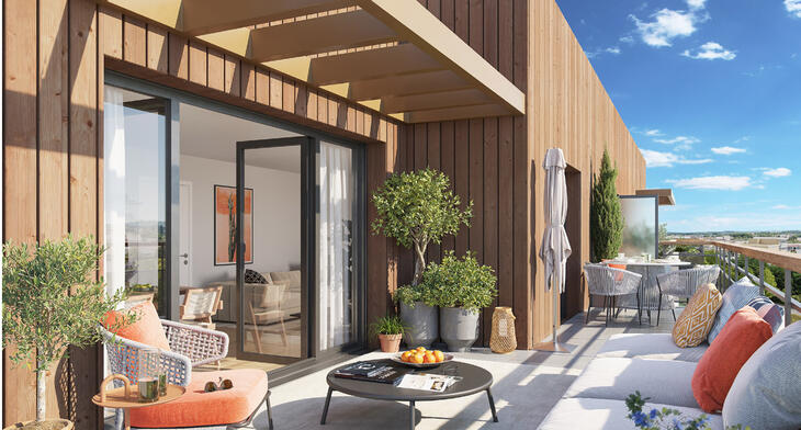 Programme immobilier Noisiel Quartier des Deux Parcs à moins de 10 min du RER A Noisiel