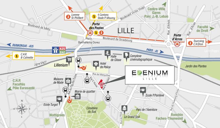 Immobilier neuf à Lille