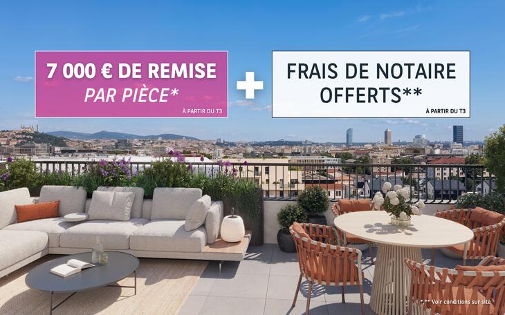 Appartement neuf à Lyon 7e
