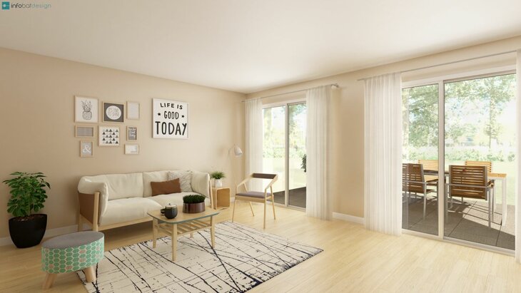 Appartement neuf à vendre – LES CLAIRIERES BOISEES | BOCAGE CITADIN - Accession à prix maitrisé
