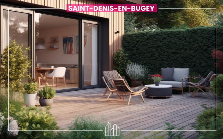 Maison neuve à Saint-Denis-en-Bugey