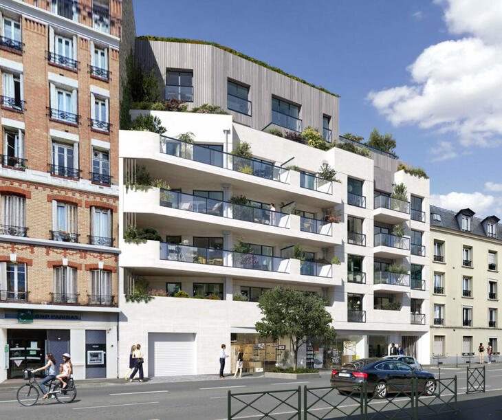 Programme immobilier neuf à vendre – Les Terrasses Voltaire
