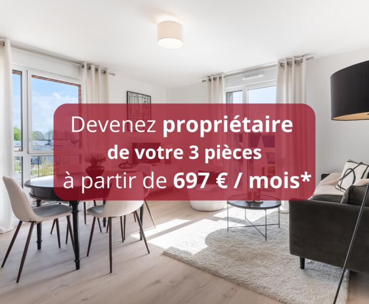 Appartement neuf à vendre – Les Jardins d'Alexandrine