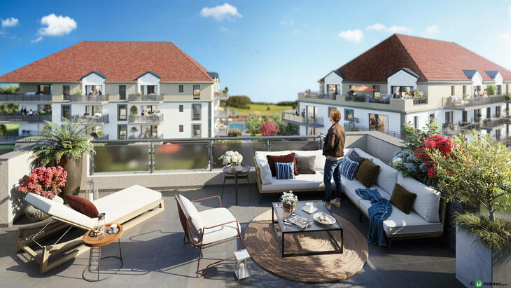 Programme immobilier neuf à vendre – Chevigny-Saint-Sauveur à 20 min à pied du centre
