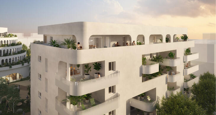 Appartement neuf à vendre – Castelnau-le-Lez ZAC Eureka, proche parc et tram bus