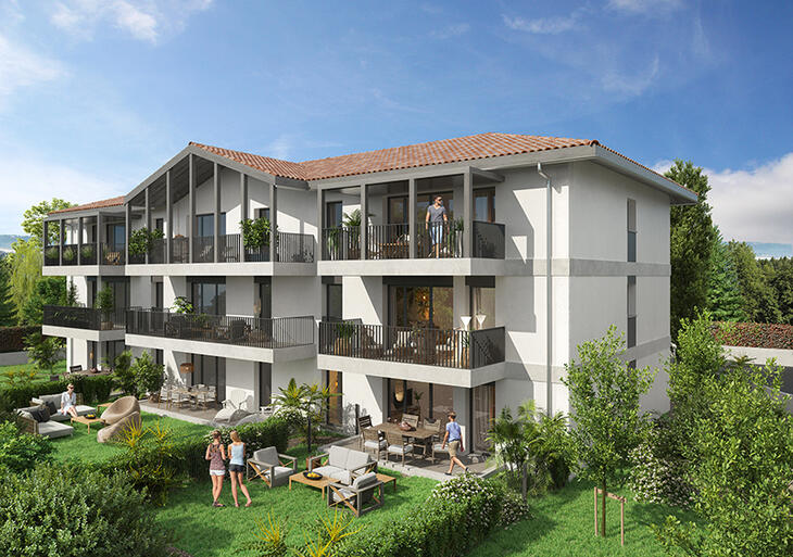 Programme immobilier neuf à vendre – Bayonne quartier résidentiel calme de Sainsontan
