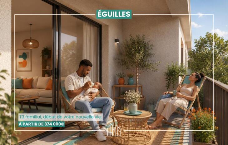 Appartement neuf à Éguilles