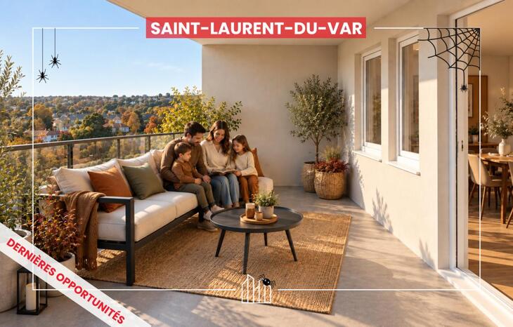 Appartement neuf à Saint-Laurent-du-Var