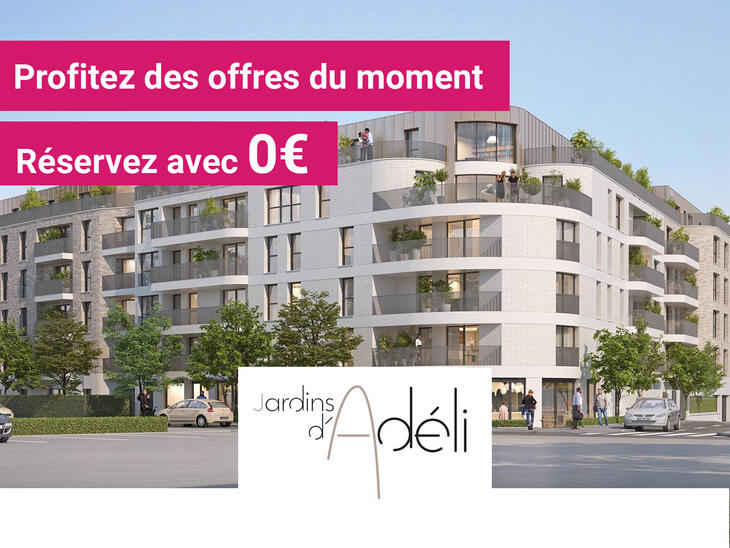 Programme neuf LES JARDINS D'ADÉLI