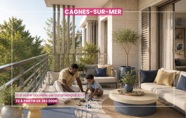 Appartement neuf à Cagnes-sur-Mer